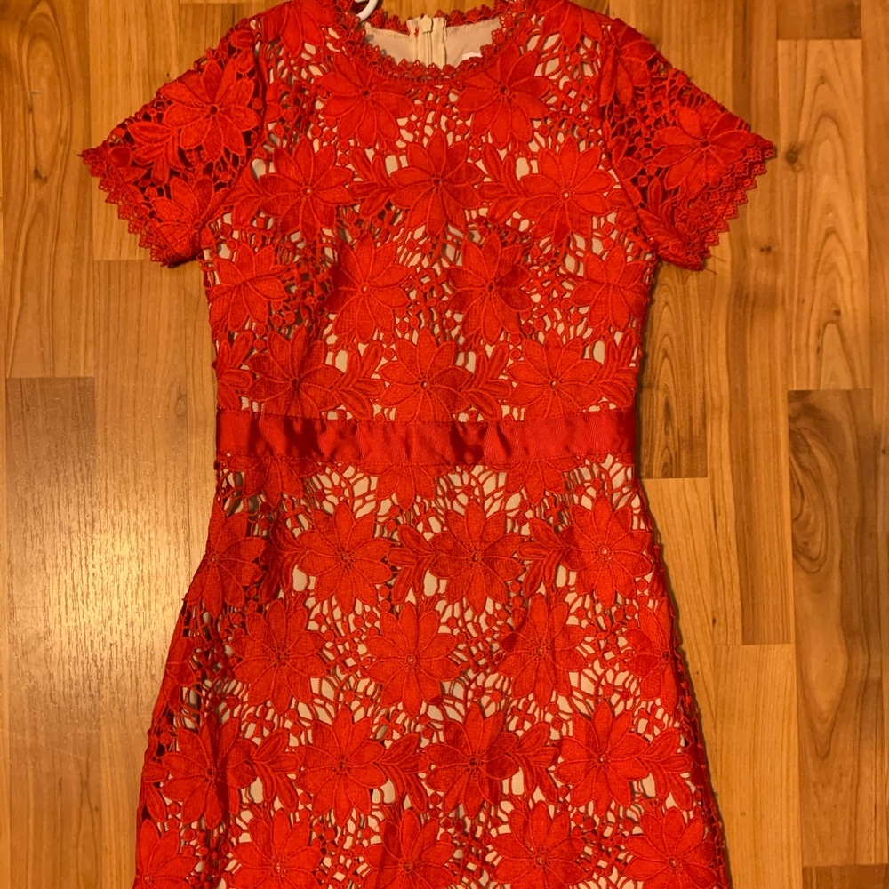 GB Girls red dress